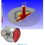 شبیه سازی ریخته گری ثقلی دیسک ترمز چدنی از جنس چدن داکتیل EN-GJS-400-15 در قالب ماسه ای (Resin Bonded Sand) توسط نرم افزار پروکست Procast و به روش المان محدود